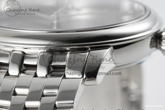 0502 De Ville SS TWF 1:1 Best Edition Black Dial on SS Bracelet MIYOTA Unisex 7835